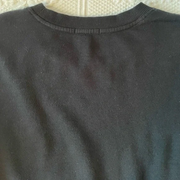 Z Supply Classic Crew Sweatshirt Black XS - Picture 5 of 11